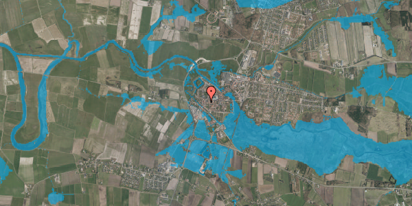 Oversvømmelsesrisiko fra vandløb på Sønderportsgade 47, 6760 Ribe