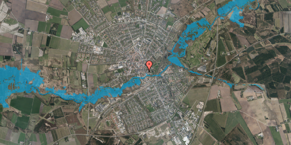 Oversvømmelsesrisiko fra vandløb på Enghavevej 1A, st. th, 6800 Varde