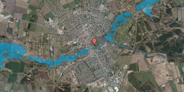 Oversvømmelsesrisiko fra vandløb på Enghavevej 4A, 6800 Varde