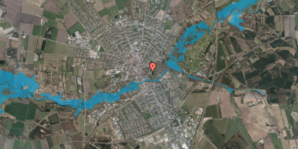 Oversvømmelsesrisiko fra vandløb på Enghavevej 14, 6800 Varde