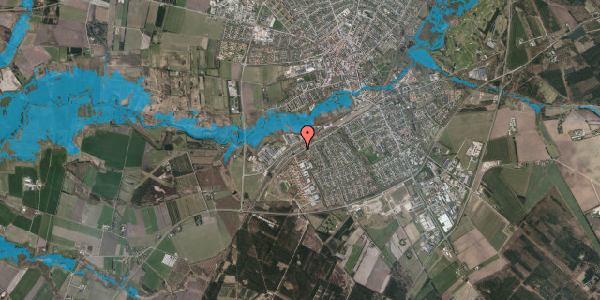 Oversvømmelsesrisiko fra vandløb på Hedestien 3, 6800 Varde