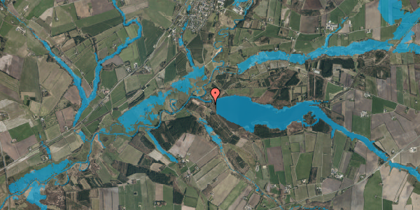 Oversvømmelsesrisiko fra vandløb på Karlsgårde Søvej 68, 6800 Varde