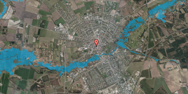 Oversvømmelsesrisiko fra vandløb på Vestergade 15A, 2. 4, 6800 Varde