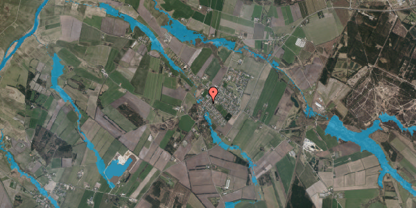Oversvømmelsesrisiko fra vandløb på Violvej 5, 6800 Varde