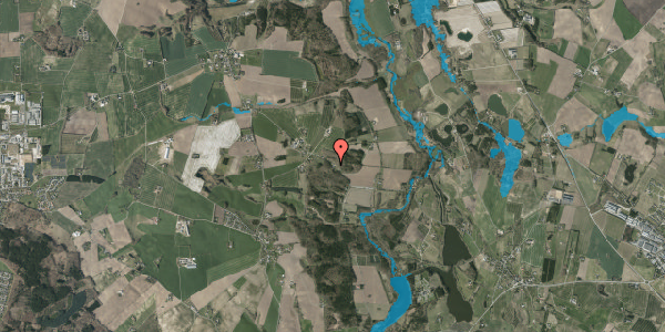 Oversvømmelsesrisiko fra vandløb på Gammelstrupvej 23, 8740 Brædstrup