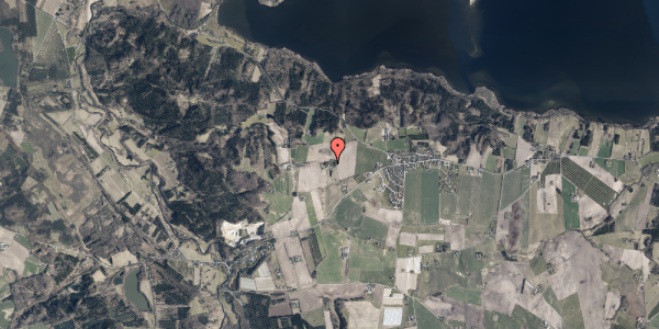 Oversvømmelsesrisiko fra vandløb på Holmedal 33A, 8660 Skanderborg