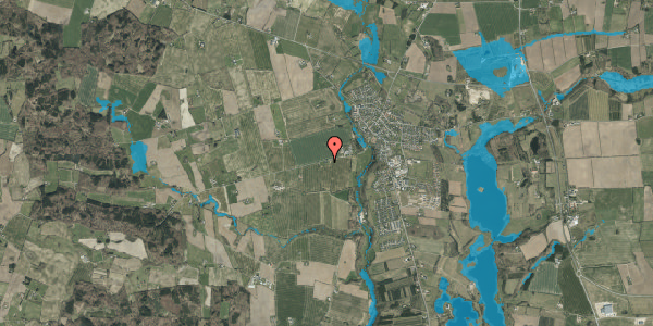 Oversvømmelsesrisiko fra vandløb på Jordrupvej 7, 6040 Egtved