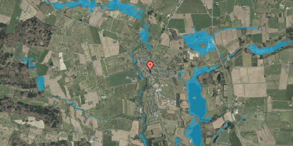 Oversvømmelsesrisiko fra vandløb på Koldingvej 26, 6040 Egtved