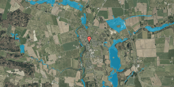 Oversvømmelsesrisiko fra vandløb på Koldingvej 35, 6040 Egtved