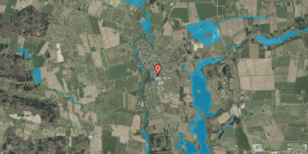 Oversvømmelsesrisiko fra vandløb på Koldingvej 46, 6040 Egtved