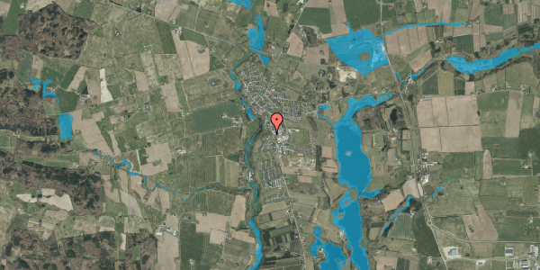 Oversvømmelsesrisiko fra vandløb på Koldingvej 52, 6040 Egtved