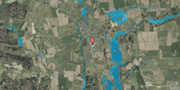 Oversvømmelsesrisiko fra vandløb på Koldingvej 53, 6040 Egtved