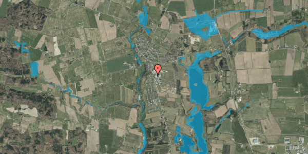 Oversvømmelsesrisiko fra vandløb på Koldingvej 59, 6040 Egtved