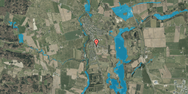 Oversvømmelsesrisiko fra vandløb på Koldingvej 60A, 6040 Egtved