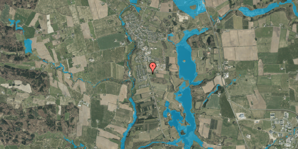 Oversvømmelsesrisiko fra vandløb på Koldingvej 69, 6040 Egtved