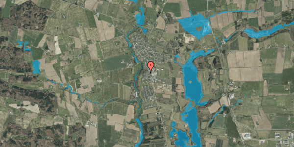 Oversvømmelsesrisiko fra vandløb på Musvitvej 6, 6040 Egtved