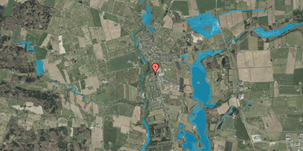 Oversvømmelsesrisiko fra vandløb på Musvitvej 7, 6040 Egtved