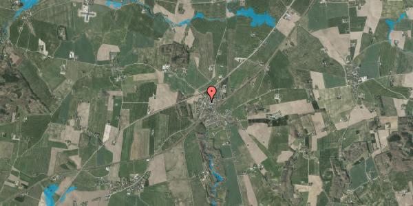 Oversvømmelsesrisiko fra vandløb på Serridslevvej 84, 8700 Horsens
