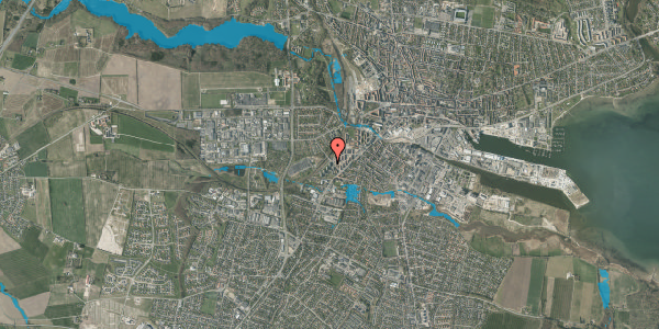 Oversvømmelsesrisiko fra vandløb på Axelborg 1B, 5. mf, 8700 Horsens