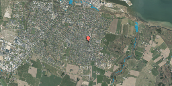 Oversvømmelsesrisiko fra vandløb på Lupinvej 59, 8700 Horsens