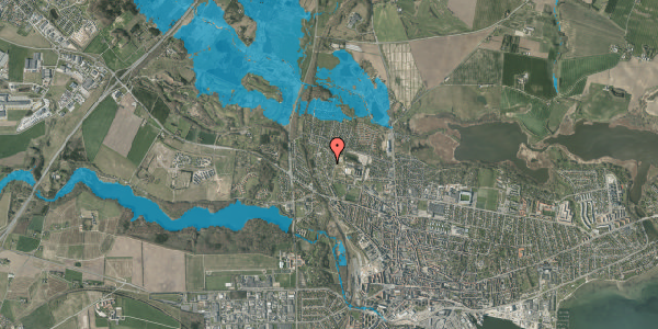Oversvømmelsesrisiko fra vandløb på Rådmandsvej 6, 8700 Horsens