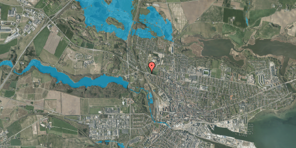 Oversvømmelsesrisiko fra vandløb på Vesterled 11, 1. 67, 8700 Horsens