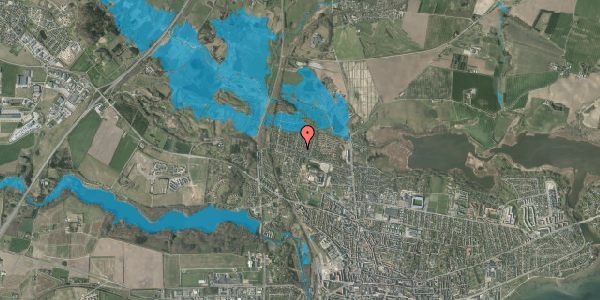 Oversvømmelsesrisiko fra vandløb på Vestervang 15, 8700 Horsens