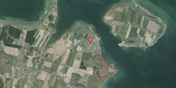 Oversvømmelsesrisiko fra vandløb på Tønballevej 6, 7130 Juelsminde