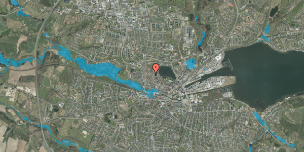Oversvømmelsesrisiko fra vandløb på Blæsbjerggade 35, 1. tv, 6000 Kolding