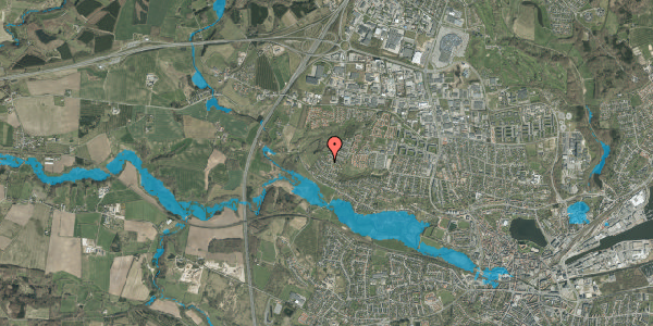 Oversvømmelsesrisiko fra vandløb på Brennerpasset 50, 6000 Kolding
