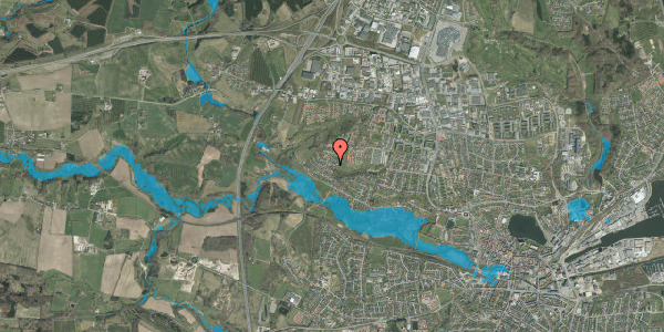 Oversvømmelsesrisiko fra vandløb på Brennerpasset 73, 6000 Kolding