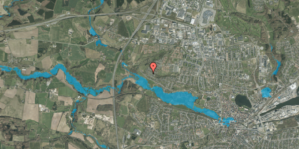 Oversvømmelsesrisiko fra vandløb på Brennerpasset 110, 6000 Kolding