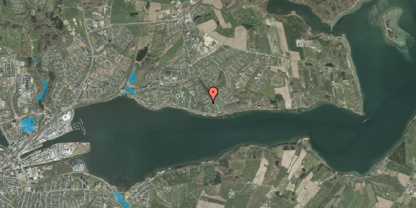 Oversvømmelsesrisiko fra vandløb på Egernvej 71, 6000 Kolding