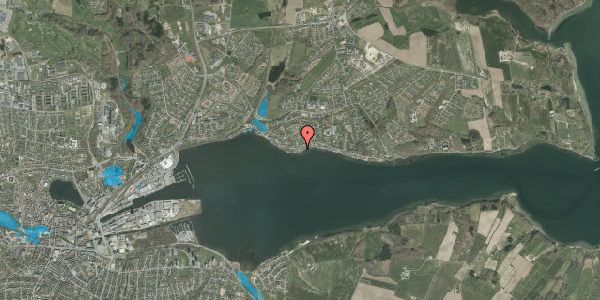 Oversvømmelsesrisiko fra vandløb på Fjordvej 54, 6000 Kolding