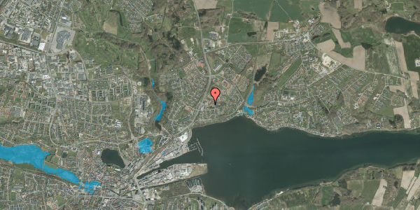 Oversvømmelsesrisiko fra vandløb på Lundeborgvej 3, 1. 3, 6000 Kolding