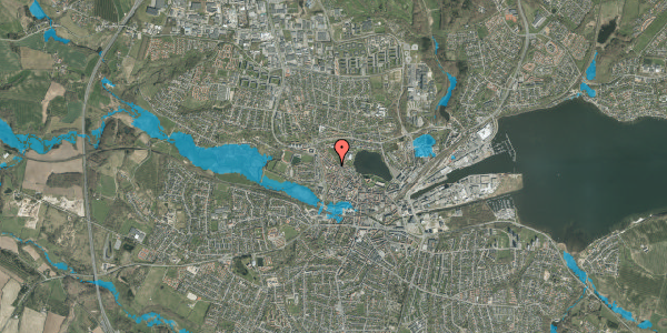 Oversvømmelsesrisiko fra vandløb på Låsbygade 71A, st. , 6000 Kolding
