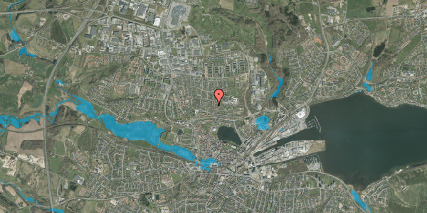 Oversvømmelsesrisiko fra vandløb på Nordvang 13, 6000 Kolding