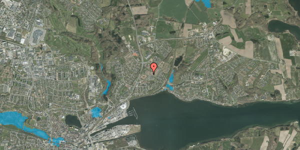 Oversvømmelsesrisiko fra vandløb på Odensevej 54, 6000 Kolding