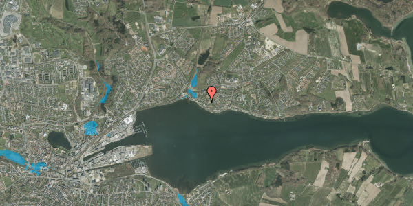 Oversvømmelsesrisiko fra vandløb på Skolebakken 16, 6000 Kolding