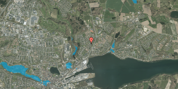 Oversvømmelsesrisiko fra vandløb på Slagelsevej 37, 6000 Kolding