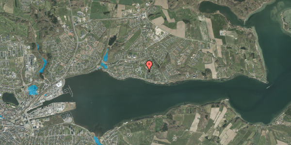 Oversvømmelsesrisiko fra vandløb på Trapholtparken 13, 6000 Kolding