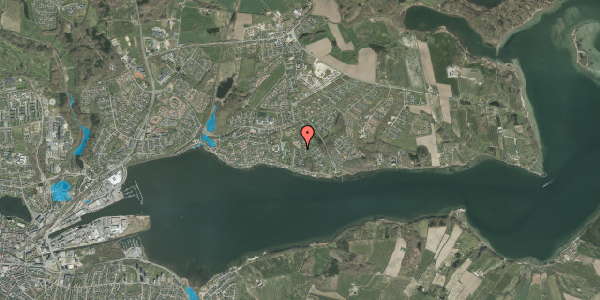 Oversvømmelsesrisiko fra vandløb på Æblevænget 128, 6000 Kolding