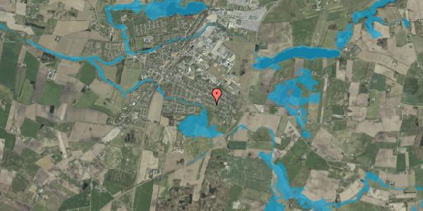 Oversvømmelsesrisiko fra vandløb på Enghaven 11, 6580 Vamdrup