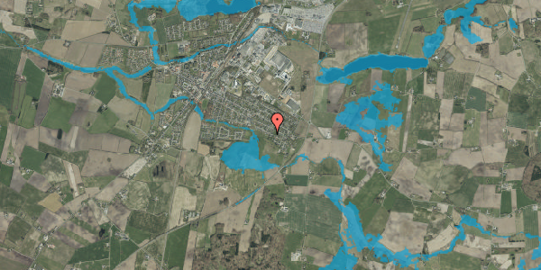 Oversvømmelsesrisiko fra vandløb på Enghaven 20, 6580 Vamdrup
