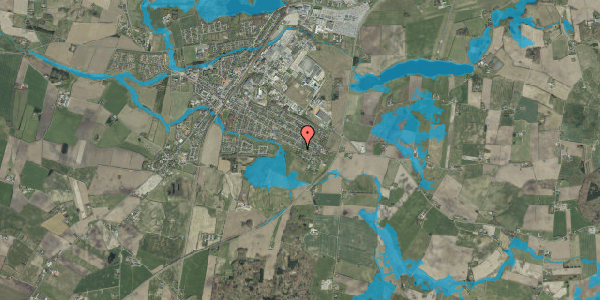 Oversvømmelsesrisiko fra vandløb på Enghaven 22, 6580 Vamdrup