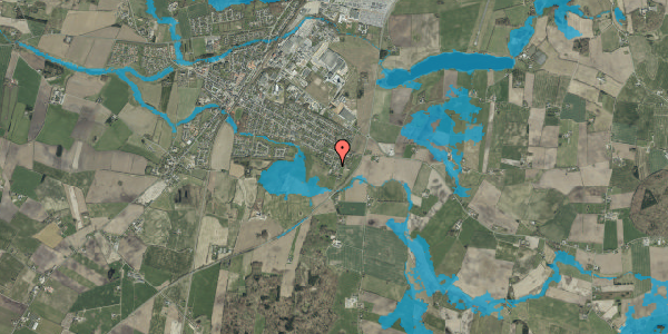 Oversvømmelsesrisiko fra vandløb på Engparken 35, 6580 Vamdrup