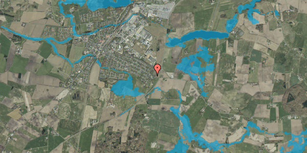 Oversvømmelsesrisiko fra vandløb på Gl. Ødisvej 1, 6580 Vamdrup