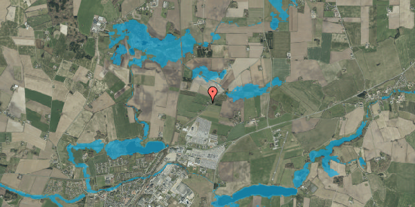 Oversvømmelsesrisiko fra vandløb på Klebækvej 34, 6580 Vamdrup
