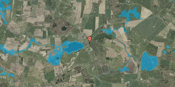 Oversvømmelsesrisiko fra vandløb på Mejerivej 6, 6580 Vamdrup