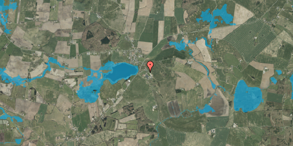 Oversvømmelsesrisiko fra vandløb på Mejerivej 20A, 6580 Vamdrup